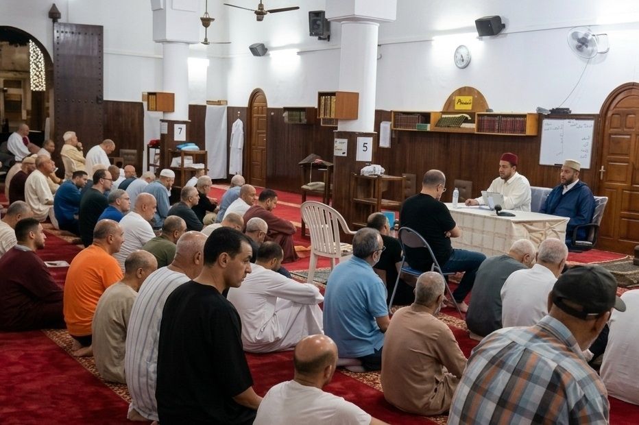 صور من الندوة العلمية بمسجد الصخور السوداء ( آل ياسر ) بعنوان "العقل الوافر والذكاء الوقاد