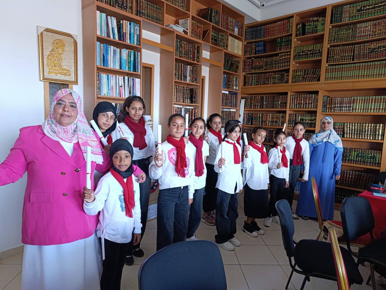 لقاء تواصلي لفائدة التلاميذ والتلميذات تحت عنوان: "الاستعداد الجيد للامتحانات"