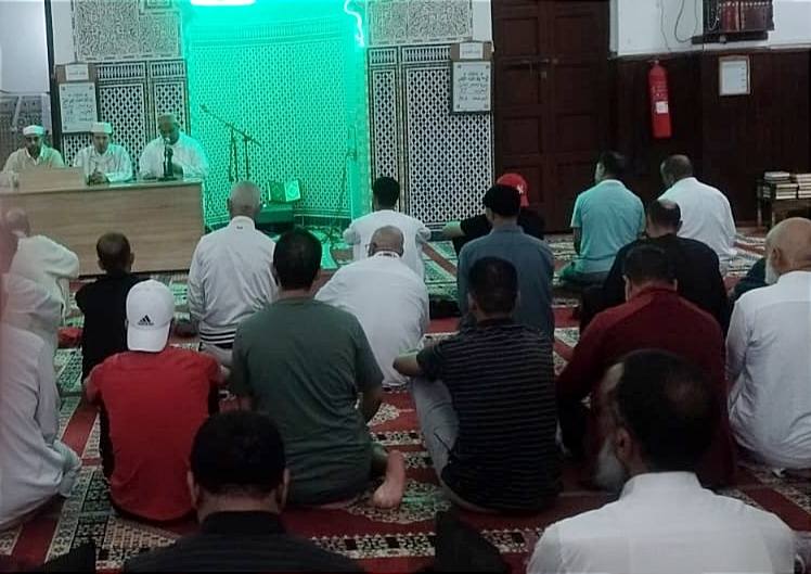 صور من الندوة العلمية بمسجد المملكة العربية السعودية بعنوان "فضل الصلاة على النبي صلى الله
