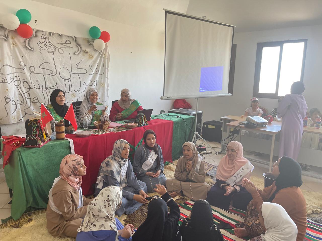 توفير فضاءات تربوية وترفيهية لفائدة الأطفال خلال العطلة الصيفية نظمت لجنة التواصل والعمل ا
