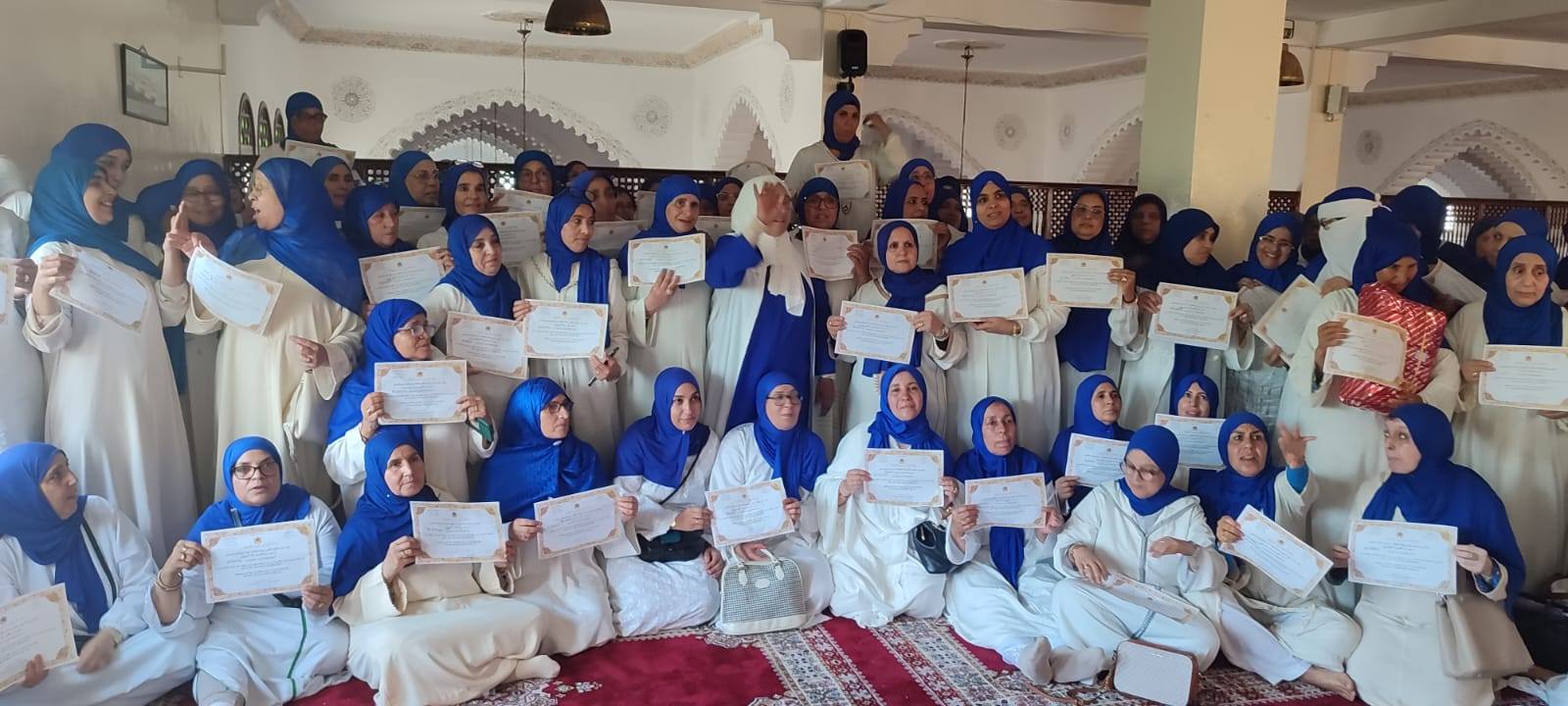 في اطار العناية التي يوليها المجلس العلمي بعمالة مقاطعات عين السبع- الحي المحمدي للتكوينات